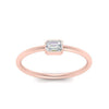 Load image into Gallery viewer, east-west-emerald-cut-stacking-ring-in-rose-gold-FD9543EMR-NL-RG.jpg