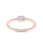 Load image into Gallery viewer, east-west-emerald-cut-stacking-ring-in-rose-gold-FD9543EMR-NL-RG.jpg

