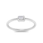 Load image into Gallery viewer, east-west-emerald-cut-stacking-ring-in-white-gold-FD9543EMR-NL-WG.jpg
