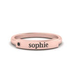 Load image into Gallery viewer, East West Name Signet Band
