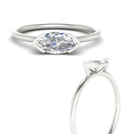 Load image into Gallery viewer, east-west-marquise-cut-solitaire-ring-in-platinum-fdenr11664mqangle3-nl-wg.jpg?v=1768897912