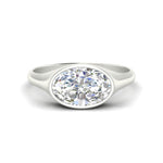 Load image into Gallery viewer, east-west-oval-bezel-engagement-ring-in-white-gold-fdenr11606ovr-nl-wg
