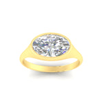Load image into Gallery viewer, east-west-oval-bezel-engagement-ring-in-yellow-gold-fdenr11606ovrangle5-nl-yg
