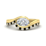 Load image into Gallery viewer, east-west-oval-black-diamond-wedding-band-ring-set-in-yellow-gold-fdens7806ovgblack-nl-yg_0bd71eda-1345-4fad-9827-304e5d025e0b.jpg?v=1759992100
