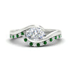 Load image into Gallery viewer, east-west-oval-emerald-wedding-band-ring-set-in-white-gold-fdens7806ovgemgr-nl-wg_75f5e53b-6912-48f2-893a-516a1ae454c2.jpg?v=1759992100