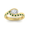 Load image into Gallery viewer, east-west-oval-emerald-wedding-band-ring-set-in-yellow-gold-fdens7806ovgemgrangle5-nl-yg_e637abf0-8646-4470-a682-187e4c52ae37.jpg?v=1759992100