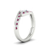 Load image into Gallery viewer, east-west-oval-pink-sapphire-wedding-band-ring-set-in-white-gold-fdens7806ovgsadrpiangle2-nl-wg_c0c9d283-4a6b-4d17-809f-434d235a1bf3.jpg?v=1759992100