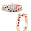 Load image into Gallery viewer, east-west-oval-ruby-wedding-band-ring-set-in-rose-gold-fdens7806ovgrudrangle3-nl-rg_517a1bbe-c584-4bd3-8d0d-b1912917ca97.jpg?v=1759992100