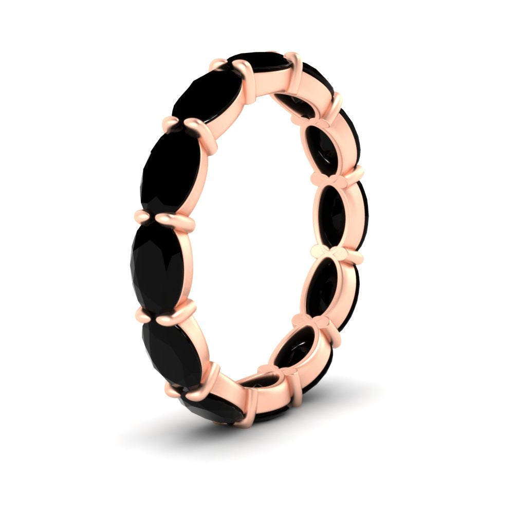 east-west-oval-shape-6-carat-eternity-black-diamond-wedding-band-in-rose-gold-FDEWB8425OVGBLACKANGLE2-6.00CT-NL-RG