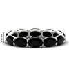 Load image into Gallery viewer, east-west-oval-shape-6-carat-eternity-black-diamond-wedding-band-in-white-gold-FDEWB8425OVGBLACK-6.00CT-NL-WG-HW