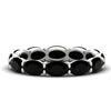 Load image into Gallery viewer, east-west-oval-shape-6-carat-eternity-black-diamond-wedding-band-in-white-gold-FDEWB8425OVGBLACK-6.00CT-NL-WG