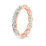Load image into Gallery viewer, east-west-oval-shape-6-carat-eternity-diamond-wedding-band-in-rose-gold-FDEWB8425OVANGLE2-6.00CT-NL-RG