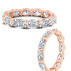 Load image into Gallery viewer, east-west-oval-shape-6-carat-eternity-diamond-wedding-band-in-rose-gold-FDEWB8425OVANGLE3-6.00CT-NL-RG