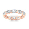 Load image into Gallery viewer, east-west-oval-shape-6-carat-eternity-diamond-wedding-band-in-rose-gold-FDEWB8425OVANGLE5-6.00CT-NL-RG