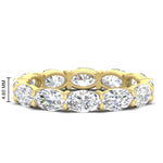 Load image into Gallery viewer, east-west-oval-shape-6-carat-eternity-diamond-wedding-band-in-yellow-gold-FDEWB8425OV-6.00CT-NL-YG-HW