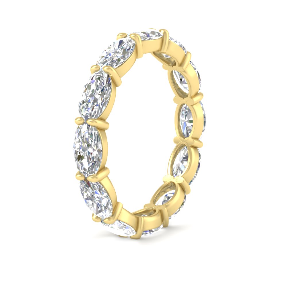 east-west-oval-shape-6-carat-eternity-diamond-wedding-band-in-yellow-gold-FDEWB8425OVANGLE2-6.00CT-NL-YG
