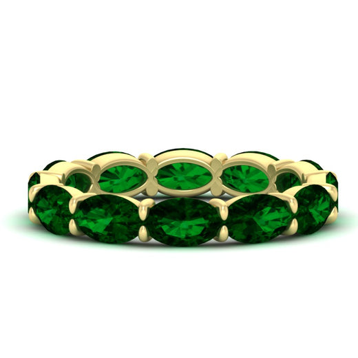 east-west-oval-shape-6-carat-eternity-emerald-wedding-band-in-yellow-gold-FDEWB8425OVGEMGR-6.00CT-NL-YG