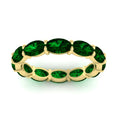 Thumbnail 94 - east-west-oval-shape-6-carat-eternity-emerald-wedding-band-in-yellow-gold-FDEWB8425OVGEMGRANGLE5-6.00CT-NL-YG