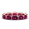 Load image into Gallery viewer, east-west-oval-shape-6-carat-eternity-pink-sapphire-wedding-band-in-rose-gold-FDEWB8425OVGSADRPI-6.00CT-NL-RG