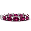 Load image into Gallery viewer, east-west-oval-shape-6-carat-eternity-pink-sapphire-wedding-band-in-white-gold-FDEWB8425OVGSADRPI-6.00CT-NL-WG-HW