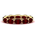 Thumbnail 97 - east-west-oval-shape-6-carat-eternity-ruby-wedding-band-in-yellow-gold-FDEWB8425OVGRUDR-6.00CT-NL-YG
