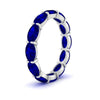 Load image into Gallery viewer, east-west-oval-shape-6-carat-eternity-sapphire-wedding-band-in-white-gold-FDEWB8425OVGSABLANGLE2-6.00CT-NL-WG