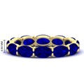 Thumbnail 81 - east-west-oval-shape-6-carat-eternity-sapphire-wedding-band-in-yellow-gold-FDEWB8425OVGSABL-6.00CT-NL-YG-HW