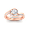 Load image into Gallery viewer, east-west-oval-wedding-band-ring-set-in-rose-gold-fdens7806ovangle5-nl-rg_d4ec2cc0-4827-4756-9be1-c30af011b250.jpg?v=1759992100