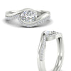 Load image into Gallery viewer, east-west-oval-wedding-band-ring-set-in-white-gold-fdens7806ovangle3-nl-wg_4d8179ab-f4b3-42df-9423-3b1e044f09ff.jpg?v=1759992100