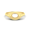 Load image into Gallery viewer, east-west-semi-mount-bezel-engagement-ring-in-yellow-gold-fdenr11606smr-nl-yg