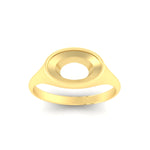 Load image into Gallery viewer, east-west-semi-mount-bezel-engagement-ring-in-yellow-gold-fdenr11606smrangle5-nl-yg
