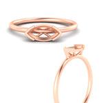 Load image into Gallery viewer, east-west-semi-mount-solitaire-ring-in-rose-gold-fdenr11664smangle3-nl-rg.jpg?v=1768898058