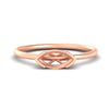 Load image into Gallery viewer, east-west-semi-mount-solitaire-ring-in-rose-gold-fdenr11664smsleep-nl-rg.jpg?v=1768898058