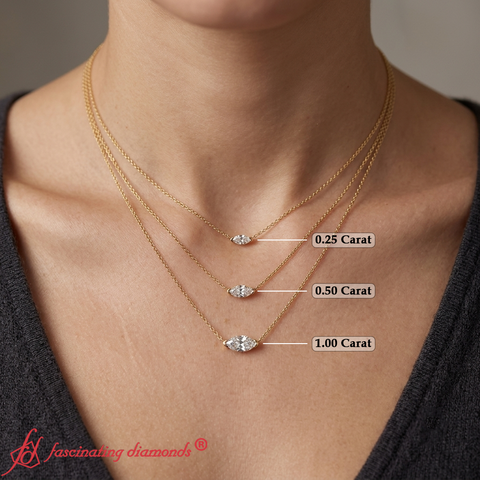 east-west-solitaire-marquise-diamond-necklace-pendant-in-yellow-gold-FDPD11719MQ-Sizing_Chart