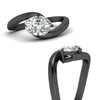 Load image into Gallery viewer, East West Swirl Oval Ring