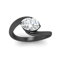 Thumbnail 19 - East West Swirl Oval Ring