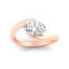 Load image into Gallery viewer, East West Swirl Oval Ring