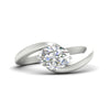 Load image into Gallery viewer, East West Swirl Oval Ring