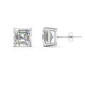 Thumbnail 102 - Asscher Cut Diamond Stud Earring