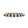Load image into Gallery viewer, elegant-0-75-carat-diamond-sapphire-eternity-band-in-yellow-gold-FD8072ROBGSABL-0.72CT-NL-YG?v=1774346294