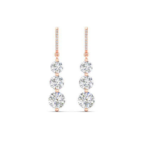 elegant-3-stone-diamond-dangle-huggie-earrings-in-rose-gold-fdear11672angle2-nl-rg