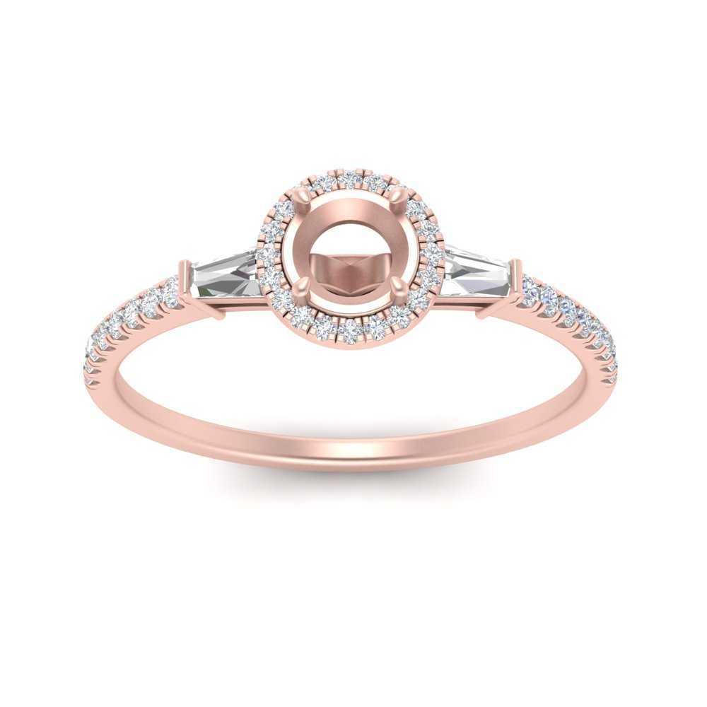 elegant-baguette-halo-semi-mount-ring-in-rose-gold-FD-10047SMRANGLE5-NL-RG