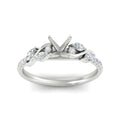 Thumbnail 6 - elegant-curved-vine-semi-mount-ring-in-platinum-fdens11635smrangle5-nl-wg