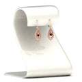 Thumbnail 30 - elegant-diamond-and-black-diamond-milgrain-openwork-dangle-earrings-in-rose-gold-FDEAR11389GBLACK-NL-RG