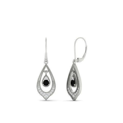 elegant-diamond-and-black-diamond-milgrain-openwork-dangle-earrings-in-white-gold-FDEAR11389GBLACK-NL-WG