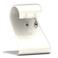 Thumbnail 60 - elegant-diamond-and-black-diamond-milgrain-openwork-dangle-earrings-in-white-gold-FDEAR11389GBLACK-NL-WG
