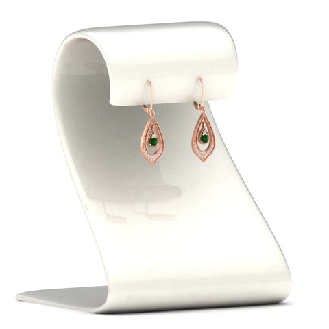 elegant-diamond-and-emerald-milgrain-openwork-dangle-earrings-in-rose-gold-FDEAR11389GEMGR-NL-RG