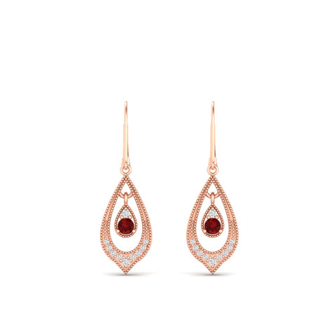 elegant-diamond-and-ruby-milgrain-openwork-dangle-earrings-in-rose-gold-FDEAR11389GRUDR-NL-RG