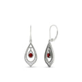 Thumbnail 51 - elegant-diamond-and-ruby-milgrain-openwork-dangle-earrings-in-white-gold-FDEAR11389GRUDR-NL-WG