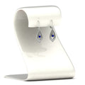 Thumbnail 40 - elegant-diamond-and-sapphire-milgrain-openwork-dangle-earrings-in-white-gold-FDEAR11389GSABL-NL-WG